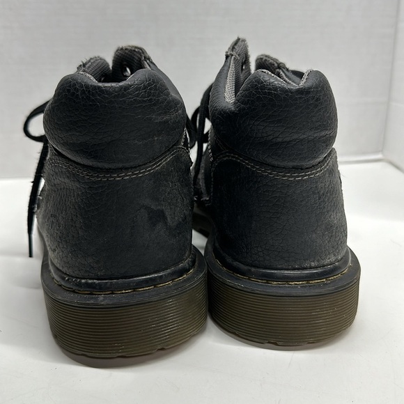 Dr Martens Harrisland Boots Leather Lace Up Work Shoes Docs Black Men\'s Size 11 main image 8